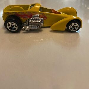 Hot Wheels 2008 All Stars 053 Screamin Hauler Yellow SC Short Card